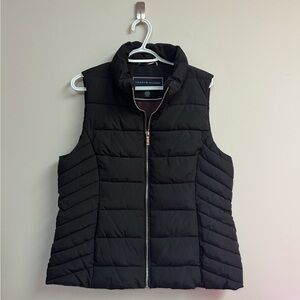 Tommy Hilfiger Women's Quilted Black Vest